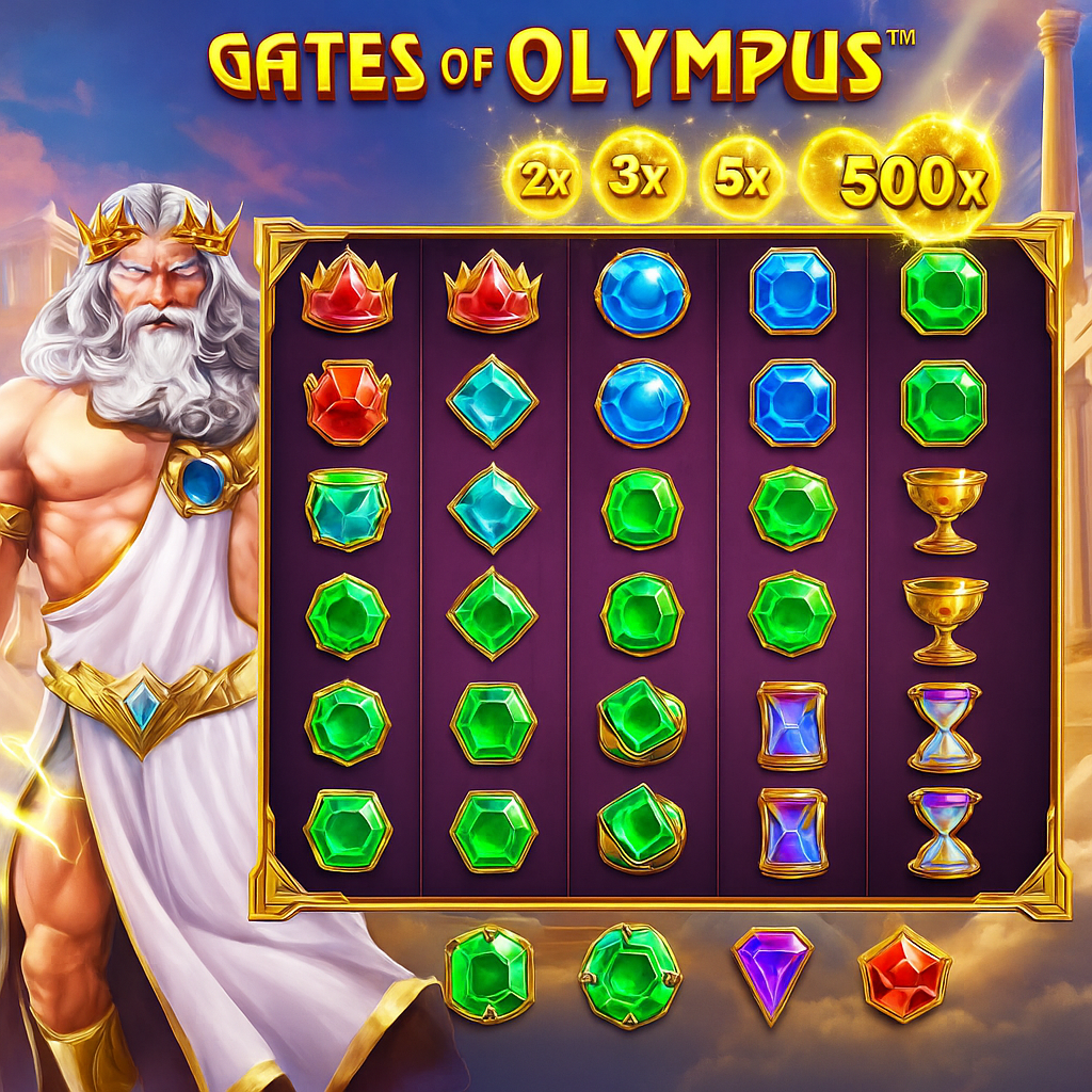 Manga Casino - Gates of Olympus Slot Game