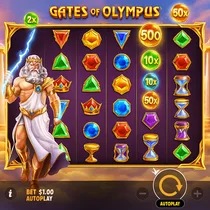 Manga Casino - Gates of Olympus Slot Game