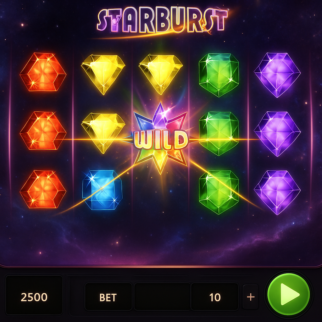 Manga Casino - Starburst Slot Game